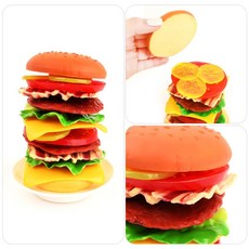 어린이집 균형감각 밸런스놀이 햄버거쌓기 어린이날선물 남아 EQ, 1개