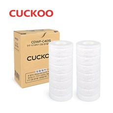 쿠쿠 식기세척기 정수 필터 2개입 CDW-CS0610TGW, 단순배송상품, 흰색