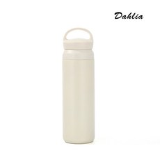 다일리아 보온 보냉 스텐 텀블러 우주인 다이노 텀꾸 스티커 포함 물병, 베이지, 1개, 500ml