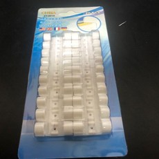 自粘電線理線夾 固定線夾 網線收納整理夾扣 數據線固線器, 1個, 白色板裝-20只