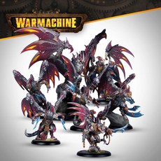 Warmachine 戰爭機甲: Khymaera Shadowflame Shard Command Starter, 1個