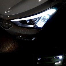 [모터스파이] 현대 호환 싼타페DM 2웨이 TT LED 턴시그널램프 더블소켓개조형, 노멀화이트(5000K)