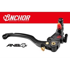 御前二輪機車精品 銨科 ANCHOR ANB4 CNC 鋁合金 直推總泵 賽道版 17mm 右邊, 黑色,17mm/右邊, 1個