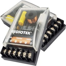 Audiotek - CX2-300와트 최대 출력 2방향 4옴 차량 오디오 수동 크로스오버 네트워크/고주파 응답/크로스오버 3500kHz 2팩