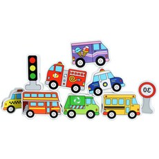 3세 유아 집중력 나무 블럭꿰기 자동차 비행기 실꿰기 교구 모형 조립취미