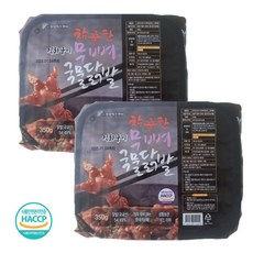 2팩 원앙닭발 무뼈 S라인 송이불닭 오돌뼈 국물닭발 편육 통닭발 닭근위볶음 닭날개, 2개, 350g