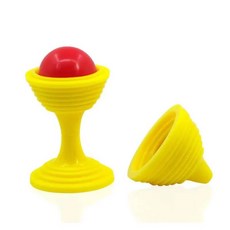 니키 마술 도구 갈륨 사이코 키네시스 필트레 구슬 이동 흔적 없음 매직 컵 퍼즐 참신한 장난감 어린이 클로즈업 트릭 소품 1 세트 237860