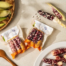삼기품 국내산 더 찰지고 더 고소한 곡성 삶은 냉동 미니옥수수 7팩, 21개, 8cm이내