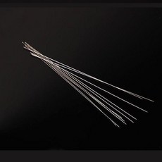 穿珠針 手工針 文玩針 細長針 串珠針 米珠針, 1根, 隨機尺寸-1根 -沒有針瓶,很細的 串珠針0.45mm, N/A
