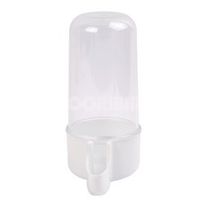 튼튼 대롱물병 200ml(화이트) 앵무새 핀치류 메추리 병아리 소동물 급수기 물통, 1개