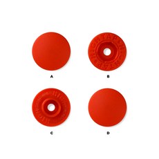 국산 티단추 하이탭 11mm 40세트, 1개, T 031-오렌지