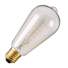 일광 에디슨전구 ST64 Tree 40W 가지형 클래식 백열전구 인테리어 카페 램프, 전구색, 1개