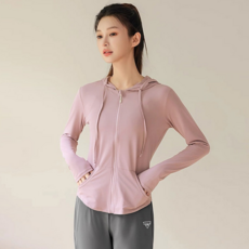 미사813 여성 요가 필라테스 헬스 러닝 스포츠 후드 집업 자켓 트레이닝 운동복