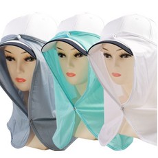 6색 1개 국산 모자 장착 햇빛가리개 씌우는 그늘막 목 hes+75424Fs, 본상품선택, 본상품선택