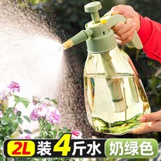 無品牌 水生田 高壓噴壺 氣壓式澆花壺 家用清潔細霧噴壺 3升, 1個, 高壓噴壺 加厚壺體/霧化細膩, 升級壺頭/透明壺體 1.5升-奶黃色
