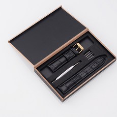 고급 가죽 시계줄 세트 20mm 22mm 소가죽 명품 시계줄 선물세트 애플워치 갤럭시워치