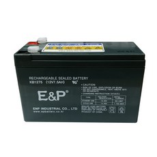 이앤피 KB1275 (12V7.5AH) 연축전지, 1개, 1개입