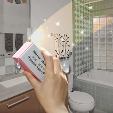 블럭 유리창청소 욕실청소 유리닦이 수세미 57554ea 1(EA), 1개