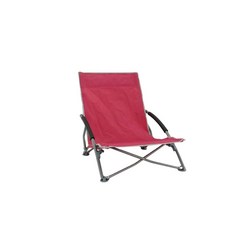 야외 휴대용 접이식 등받이 피크닉 캠핑 레저 해변 의자, 06 red, 1개