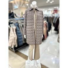 트리아나 소고 체크패턴 구스 롱 패딩 점퍼 AI4FA04_A 45335103 2693985