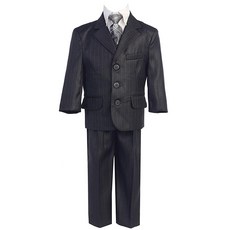 차콜 그레이 남아용 수트 라이트 그레이 유아 링 베어러 아동용 그레이 턱시도 성찬식 남아용 수트 Trajes para Niños de Vestir 네이비 라이트