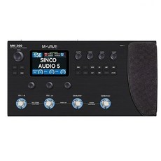 M-VAVE MK300 旗艦 數位 取樣 綜合效果器 ANN 神經元 網路 音色社群, 黑色, 1個, 單主機