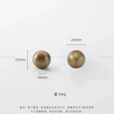 가구손잡이 엔틱 서랍 도어 붙박이장 방문 인테리어 DIY 싱크대 가벼운 고급 황동 가구는 복고풍 긴 스트립, 25 03-25MM