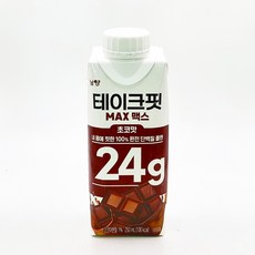 테이크핏 맥스 초코맛 드링크믹스 RTD, 250ml, 12개