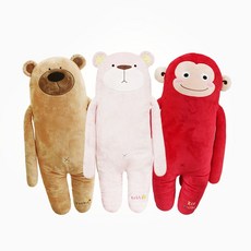 1+1 동물 캐릭터 바디필로우 jme*47378RB, 본상품선택