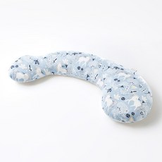 Hugsie涼感圖紋孕婦枕【舒棉款】月亮枕 哺乳枕 側睡枕, 涼感童話,S(身高158cm以下)