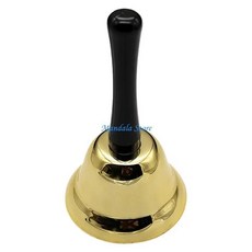 파티 장식과 리듬 훈련 금속 크리스마스 셰이커 벨, 1개, 4. Gold