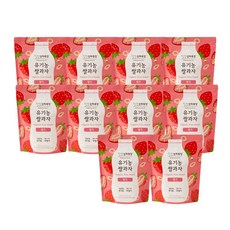 상하목장 유기농쌀과자 딸기맛, 10개, 30g, 딸기