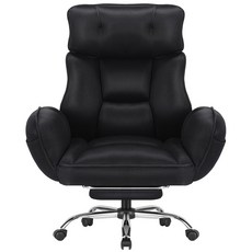 벤트론스 침대형 리클라이너 사무용 컴퓨터 의자, 메쉬_블랙