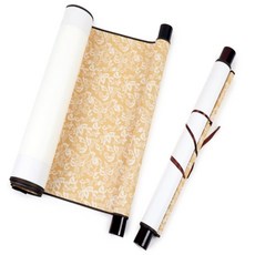 로제몰 두루마리 종이 2p 캘리그라피종이, 그린