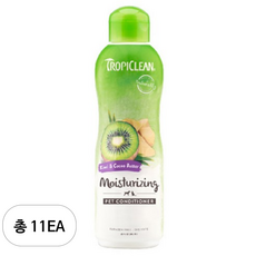 트로피크린 키위 앤 코코아버터 강아지 컨디셔너, 11개, 592ml