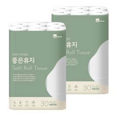 픽앤홈 좋은휴지 3겹 화장지 1+1 30m 두루마리휴지 roy+8841VG