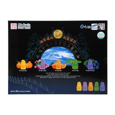 제주상회 하르방 5종 혼합 초콜릿 (한라봉 백년초 감귤 녹차 블루베리), 6g, 50개