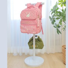 엔코슈 살림만점 핸드백 책 가방 걸이 거치대 스탠드 가방 정리 행거 집들이 선물 109, 1개, 화이트