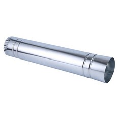 주철 장작 난로 실내 스토브 군고구마용 중형 4m, 4m 철판 굴뚝 + 1개 엘보우, 기본 색상