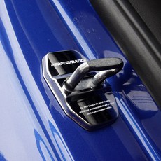 M-Automotive BMW 5시리즈 G30 도어 스트라이커 도어락 녹방지 커버 튜닝커버 호환제품, 카본