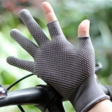 신라Pick 손가락 오픈 장갑 터치장갑, 블랙