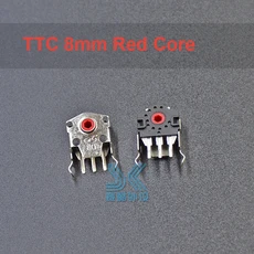 기존 ttc 마우스 인코더 매우 정확한 8mm 녹색 빨간색 노란색 코어 2 pcs 롤러 휠 문제 해결, 01 TTC 8mm