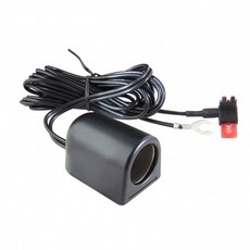 車之嚴選 cars_go 汽車用品 G-SPEED單孔插座保險絲座 3m配線 Micro2型保險絲點煙器擴充座【PR-74】, 1個