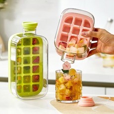 원터치 얼음 트레이 아이스 텀블러 Q175-O, 1개