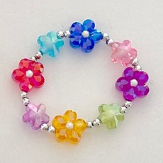 여아 링링 어린이 유아 아동 아기 팔찌 하트 플라워 믹스