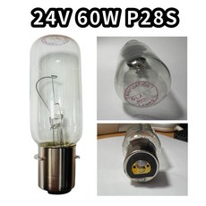 耀星照明 航海燈泡 鎢絲燈泡 24V 110V 220V 40W 60W P28S 耐震燈泡 船舶燈泡 清光, 1個, 24V 60W P28S