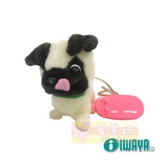 IWAYA 甜甜屋寵物玩具 - 可愛熊貓造型 柔軟觸感 安全材質 陪伴孩子快樂成長, 棕色, 1個, 18cm