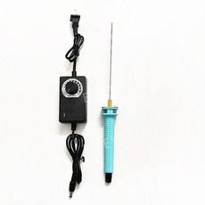열선커터기 스티로폼절단기 450도 폼보드 폼커팅기 가열 부품 자르기, 온도 조절 전원 공급 장치+15CM 펜
