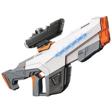 全自動電動水槍, 雙模式水槍白色+(容量水艙倍鏡)