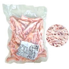 통닭발 냉동 뼈있는 국내산 생 닭발 통뼈닭발 업소용 5KG (1KG x 5팩), 1kg, 5개